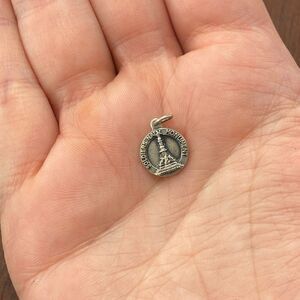 Vintage Bates & Klinke 925 Sterling "Soldiers Natl Monument" Pendant Charm